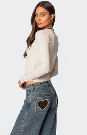 Leopard 8 Long Sleeve T-Shirt image number 5