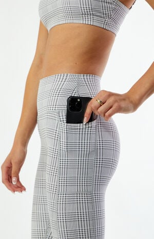 Active Plaid Leggings image number 5