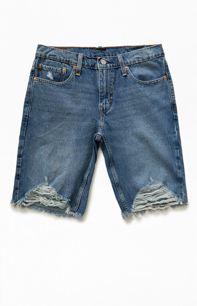 Indigo Blue 511 Slim Cutoff Denim Shorts