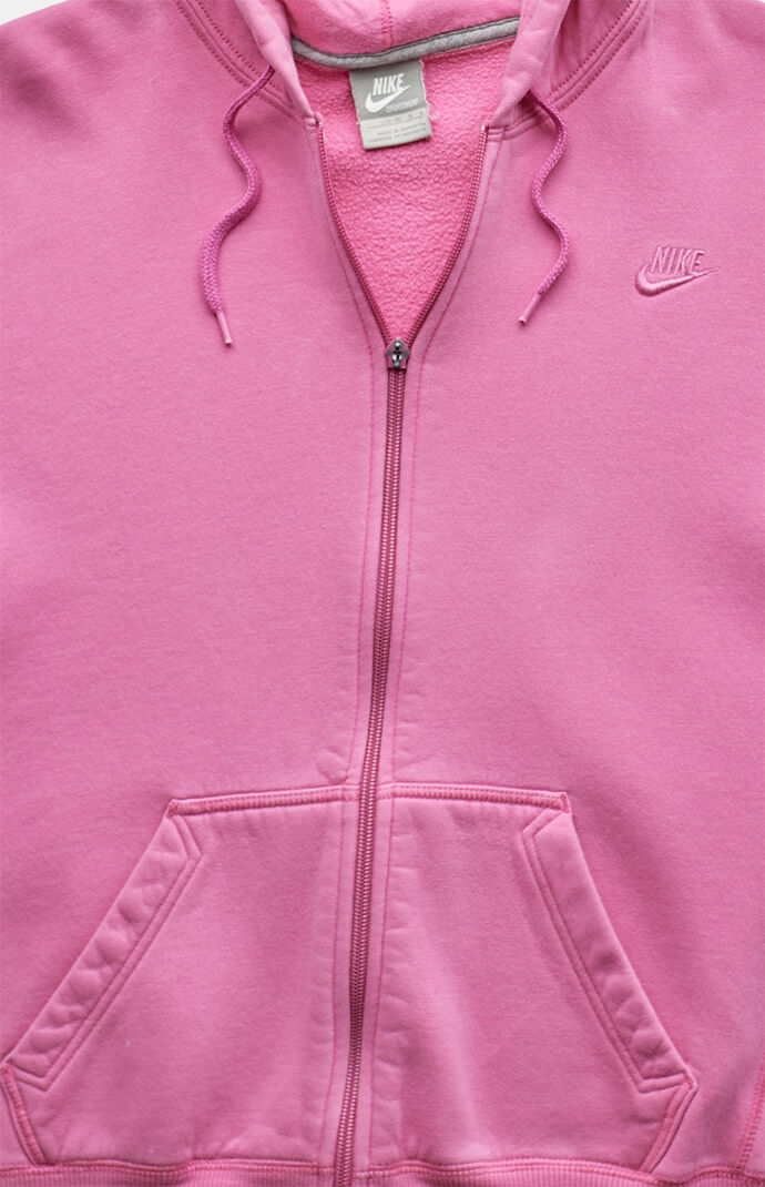 PS VINTAGE Pink 2000s Nike Zip Hoodie