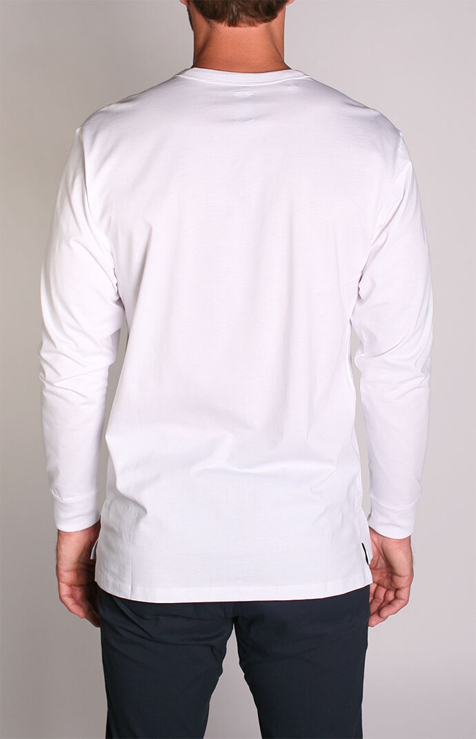White Density Premium Long Sleeve T-Shirt
