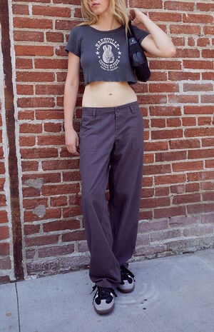 Gray Parker Cargo Pants