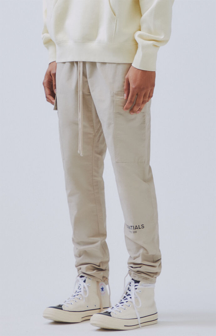 fear of god essentials cargo pants