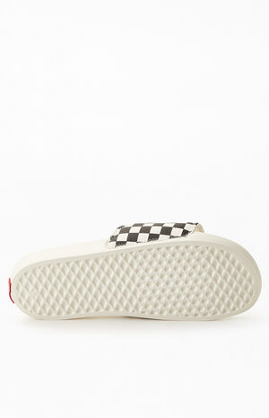 Checkered La Costa Slide Sandals image number 4