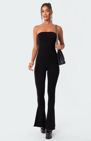 Melina Side Slits Flared Jumpsuit image number 5