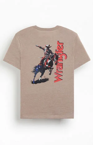 Red White Blue Cowboy T-Shirt image number 1