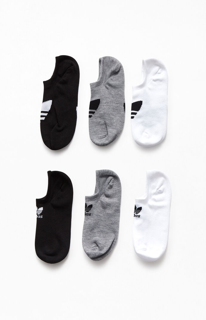 Six Pack Super No Show Socks