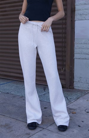 Heather Grey Hilary Soft Yoga Pants image number 2