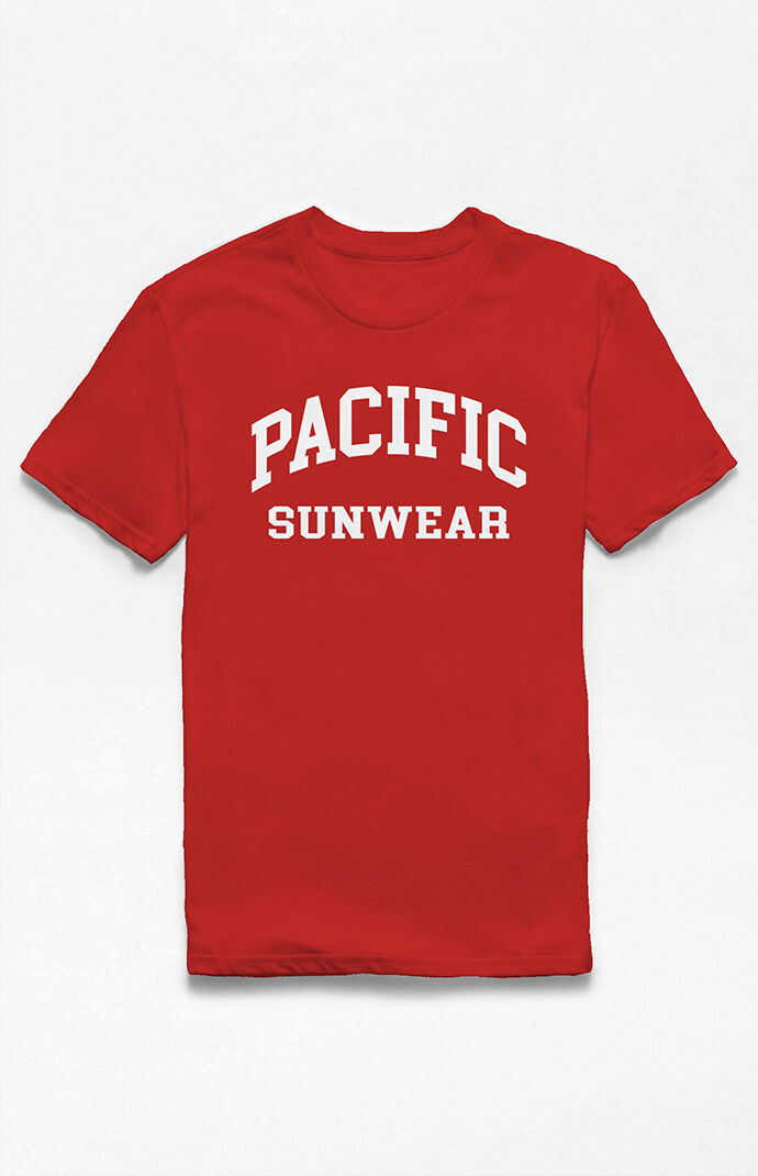 Red Collegiate Logo T-Shirt