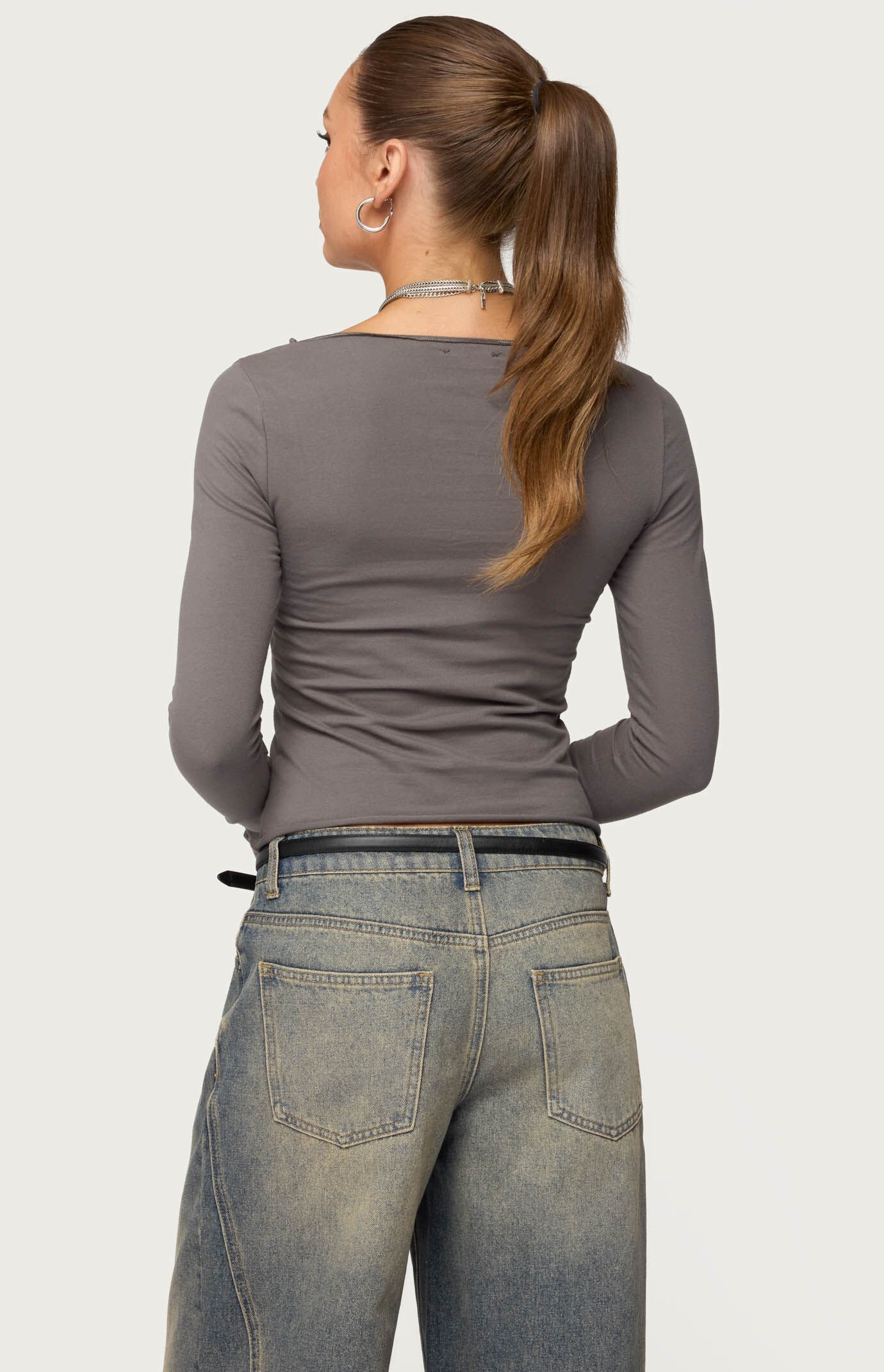 Edikted Nico Boat Neck Top