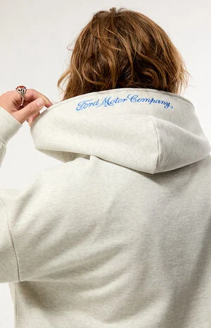 Motor Logo Zip Up Hoodie image number 5