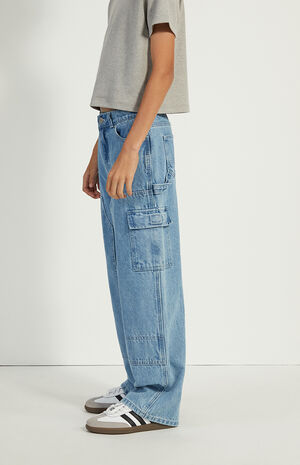 Cowboy Baggy Cargo Jeans image number 3