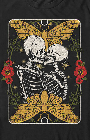Traditional Skeleton Love T-Shirt image number 2