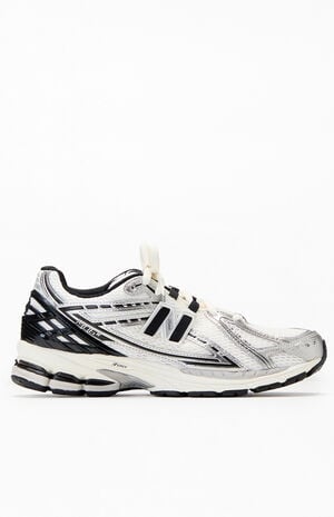 Silver Metallic & Black 1906R Shoes