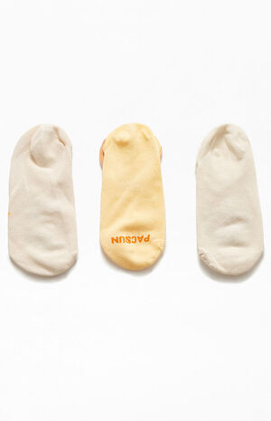 3 Pack Moody No-Show Socks image number 2