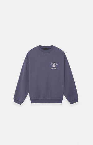 Kids Marine University Fleece Crew Neck Sweatshirt image number 1