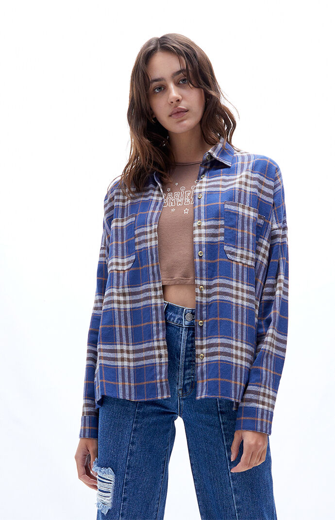 Pacsun flannel womens clearance