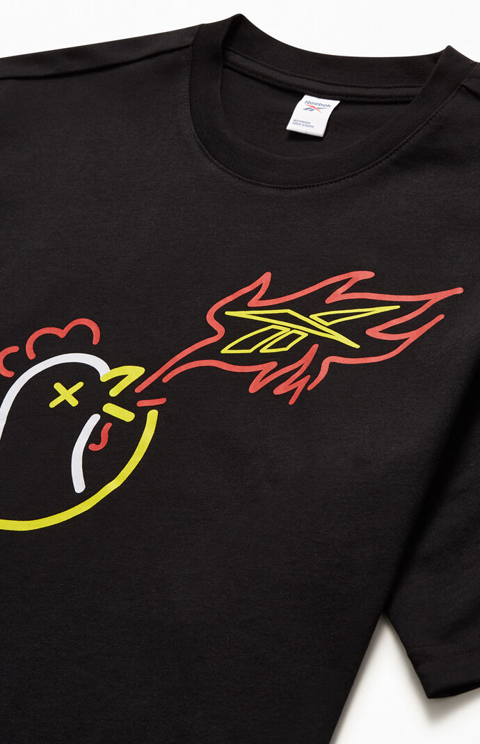 x Hot Ones Black T-Shirt