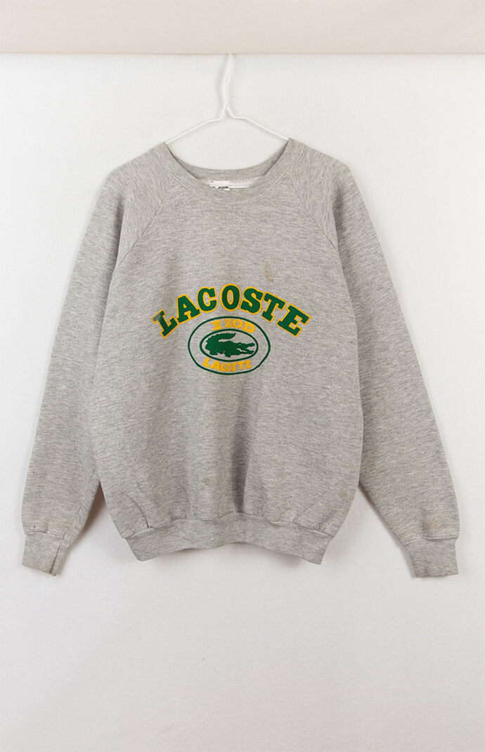 vintage lacoste sweatshirt