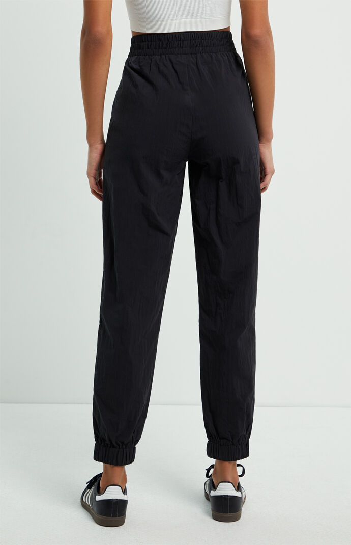 nylon joggers womens