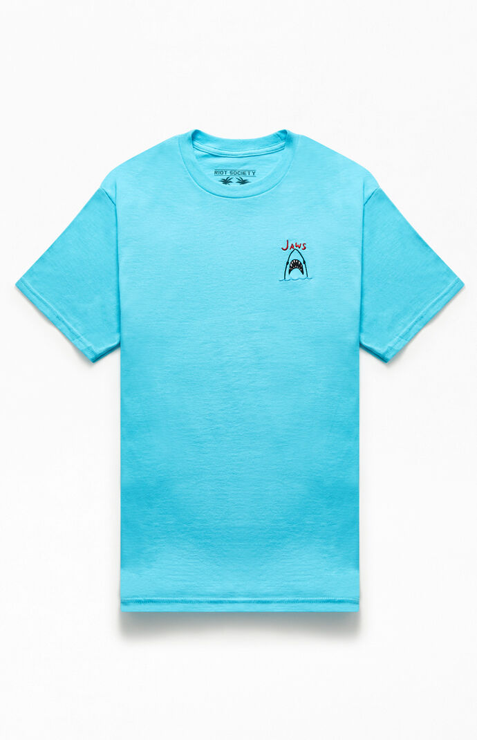 Jaws Doodle Embroidered T-Shirt