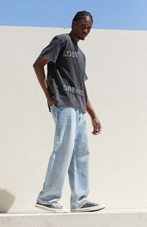 Eco Indigo Baggy Jeans image number 2
