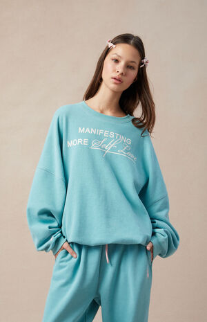 By PacSun Self Love Crew Neck Sweatshirt image number 1