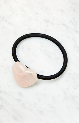 Heart Stone Hair Tie image number 3