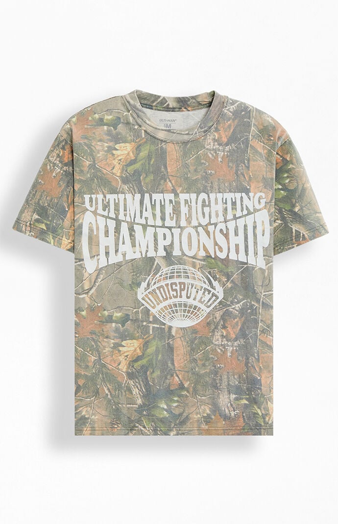 UFC One Only Camo Oversized T Shirt PacSun