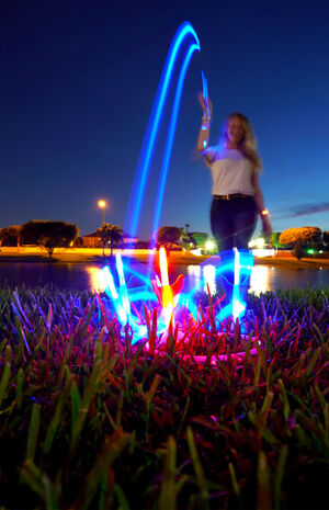 YardCandy Illuminated LED Lawn Darts image number 2