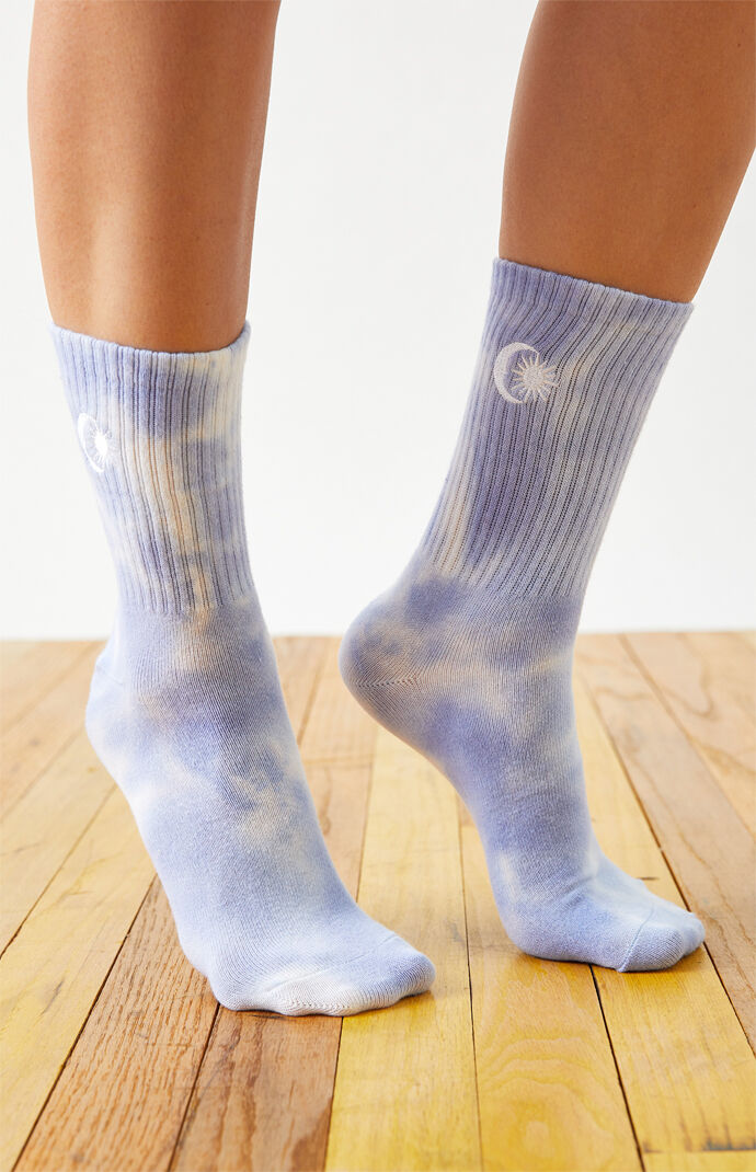 Tie Dye Celestial Socks