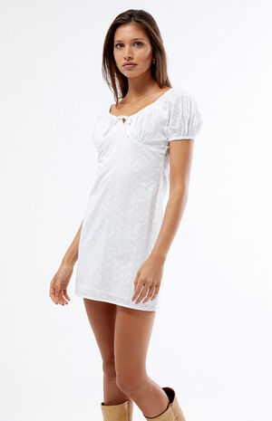 Maddie Eyelet Mini Dress image number 1