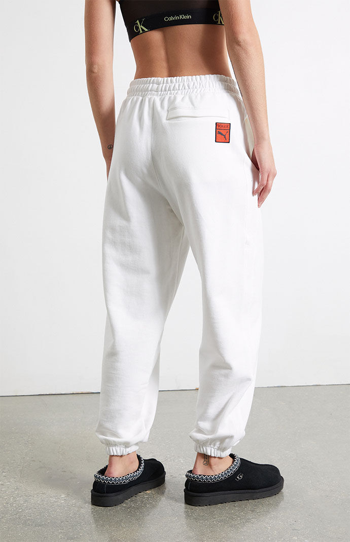 Pacsun white sweatpants deals