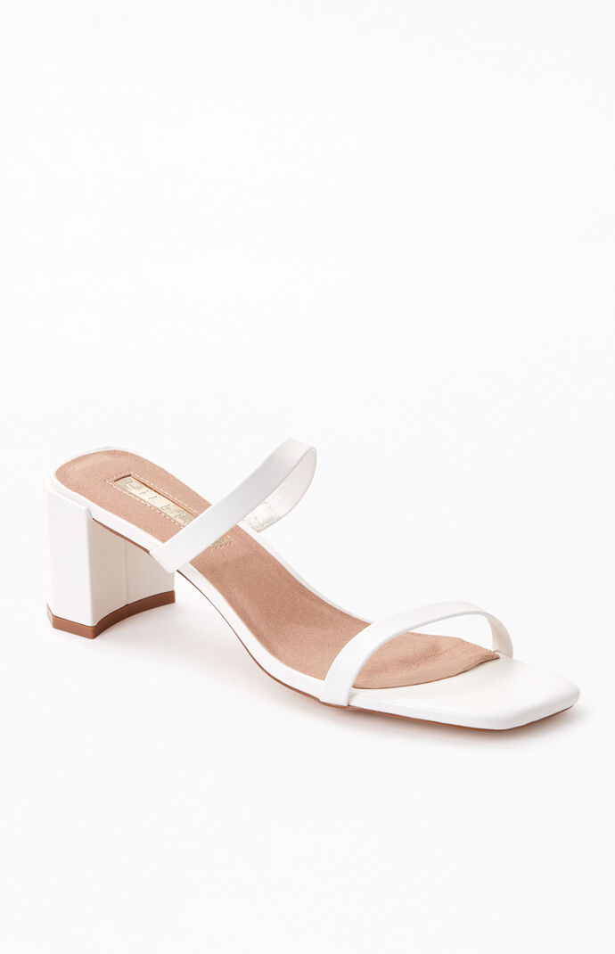 Luna Block Mule Heels