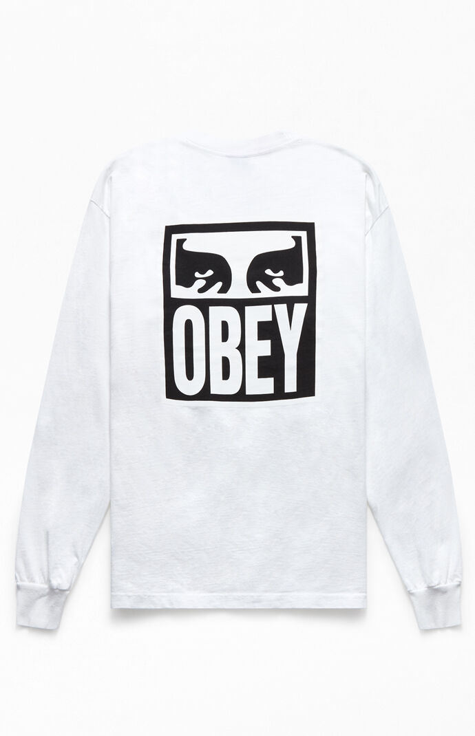Obey Eyes Icon 2 Long Sleeve T Shirt PacSun