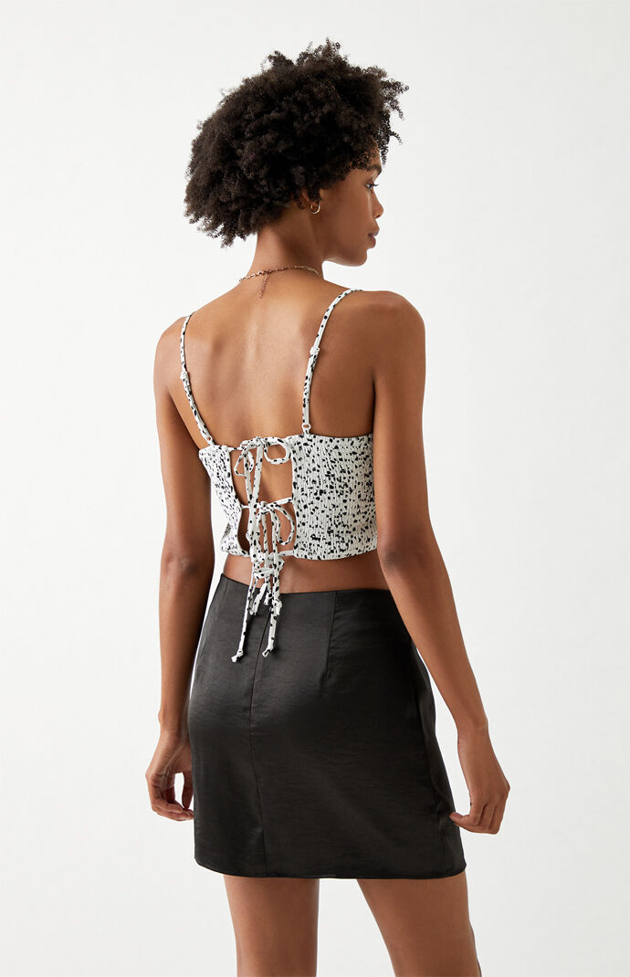Dainty Smocked Back Tank Top