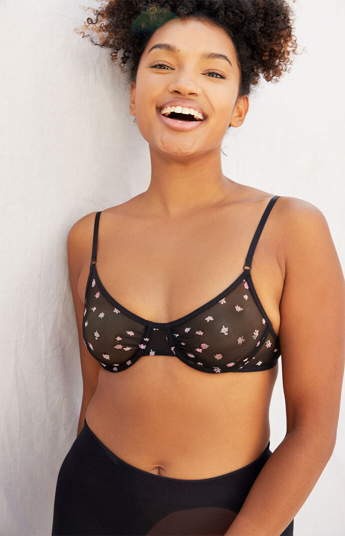 Regina Mesh Bralette