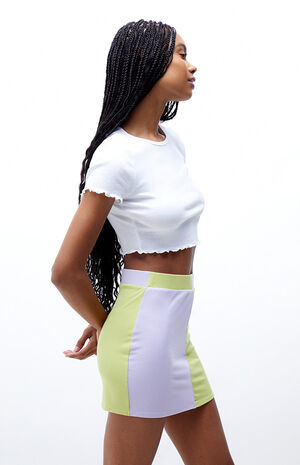 Colorblock Mini Skirt image number 3