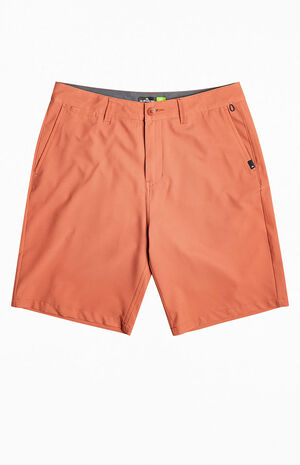 Eco Burnt Orange Ocean Union Amphibian Hybrid 20" Boardshorts image number 1