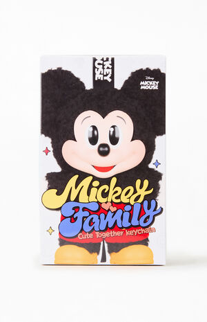 Pop Mart Mickey Family Cute Together Keychain Blind Box image number 1