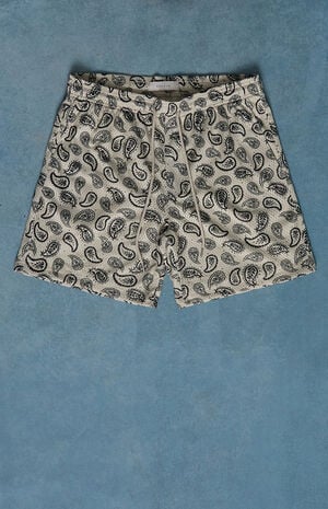 Paisley Mesh Shorts image number 1