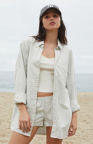 Stephanie Striped Long Sleeve Shirt