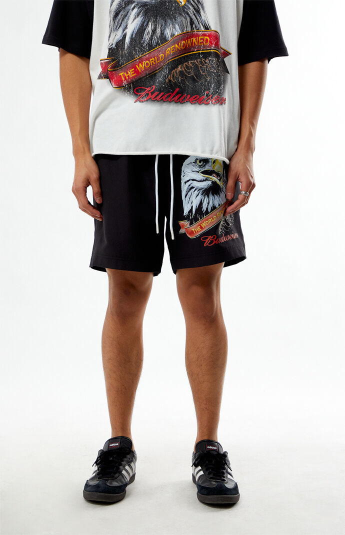 pacsun playboy swim trunks