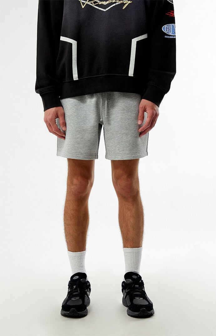 Pacsun Fleece Grey Sweat Shorts