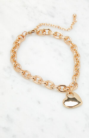 Cut Out Heart Bracelet image number 2