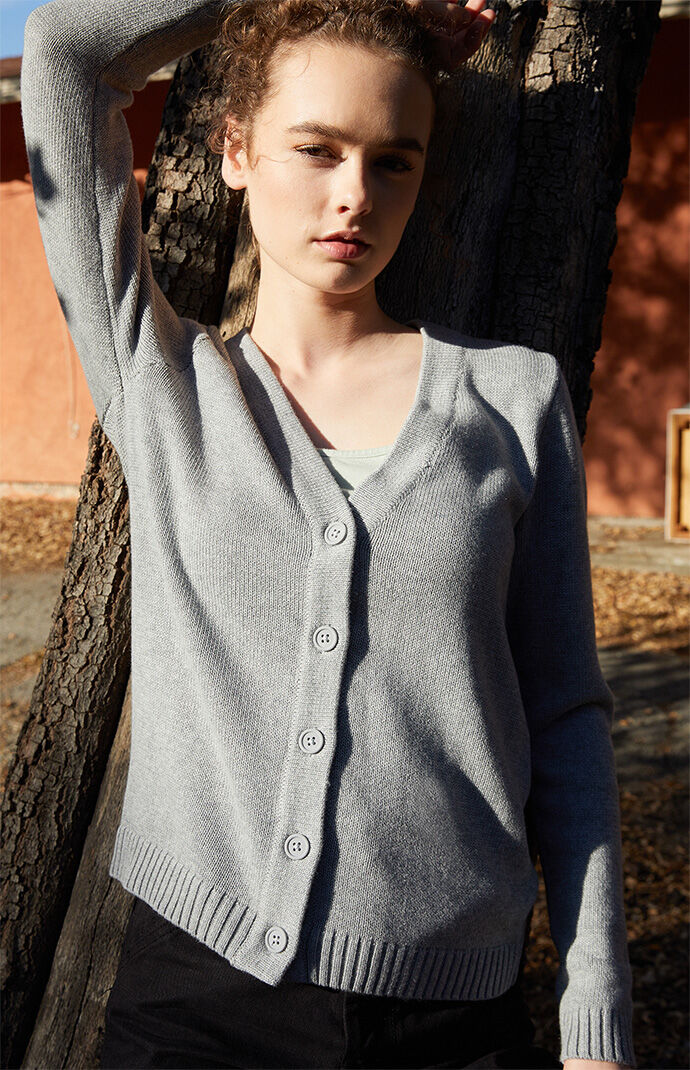 Brandy melville shop grey cardigan
