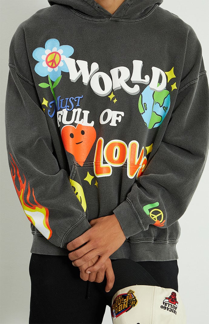 Pacsun paradise hot sale chaos art hoodie