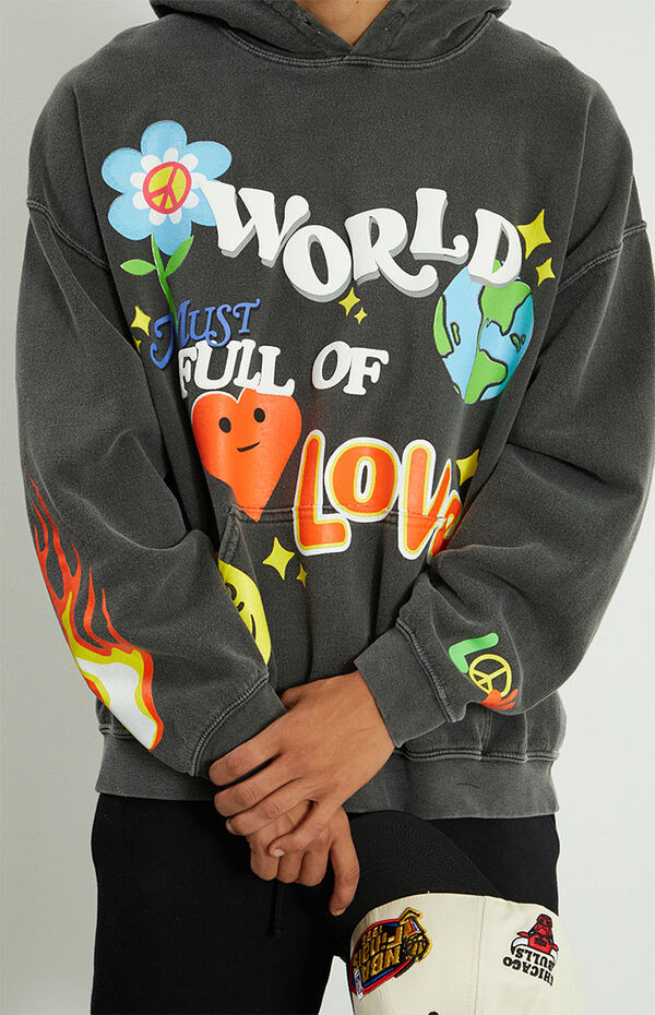 PacSun World of Love Hoodie PacSun