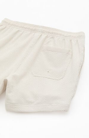 Floral Seersucker 4.5" Swim Trunks image number 4