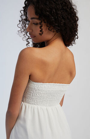 Strapless Midi Dress image number 2